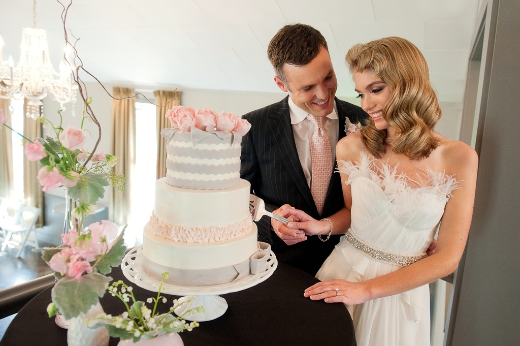 Cake Cutting Dress Wedding 6